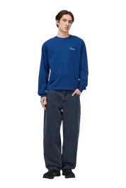 Classic Small Logo LS T-Shirt - Midnight Navy