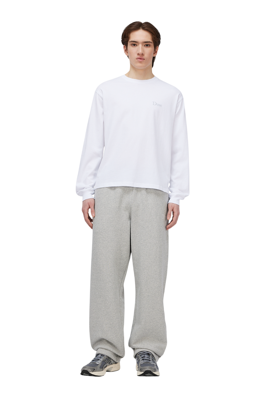 Classic Small Logo LS T-Shirt - White