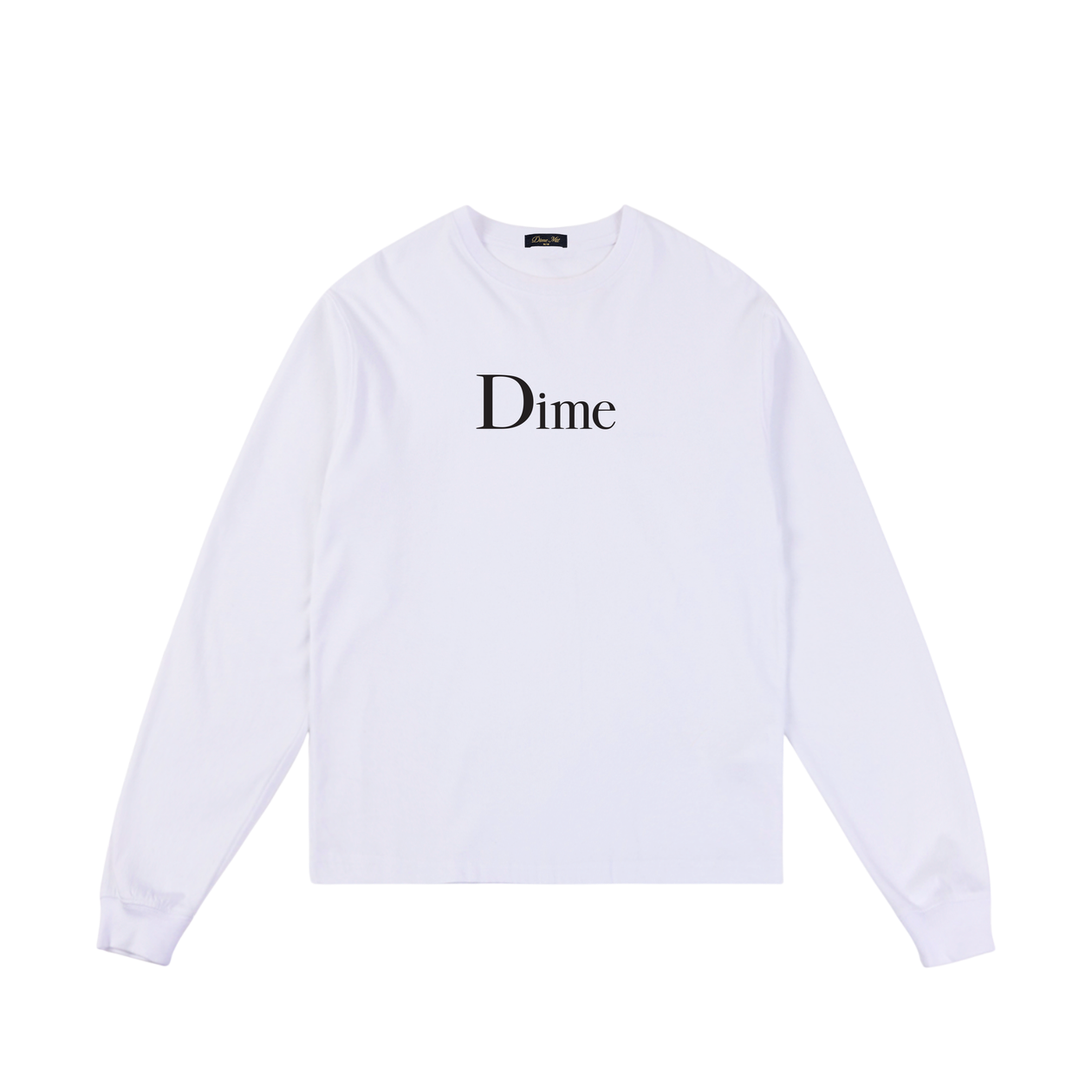 T-Shirt à Manches Longues Classic Big Logo - Blanc