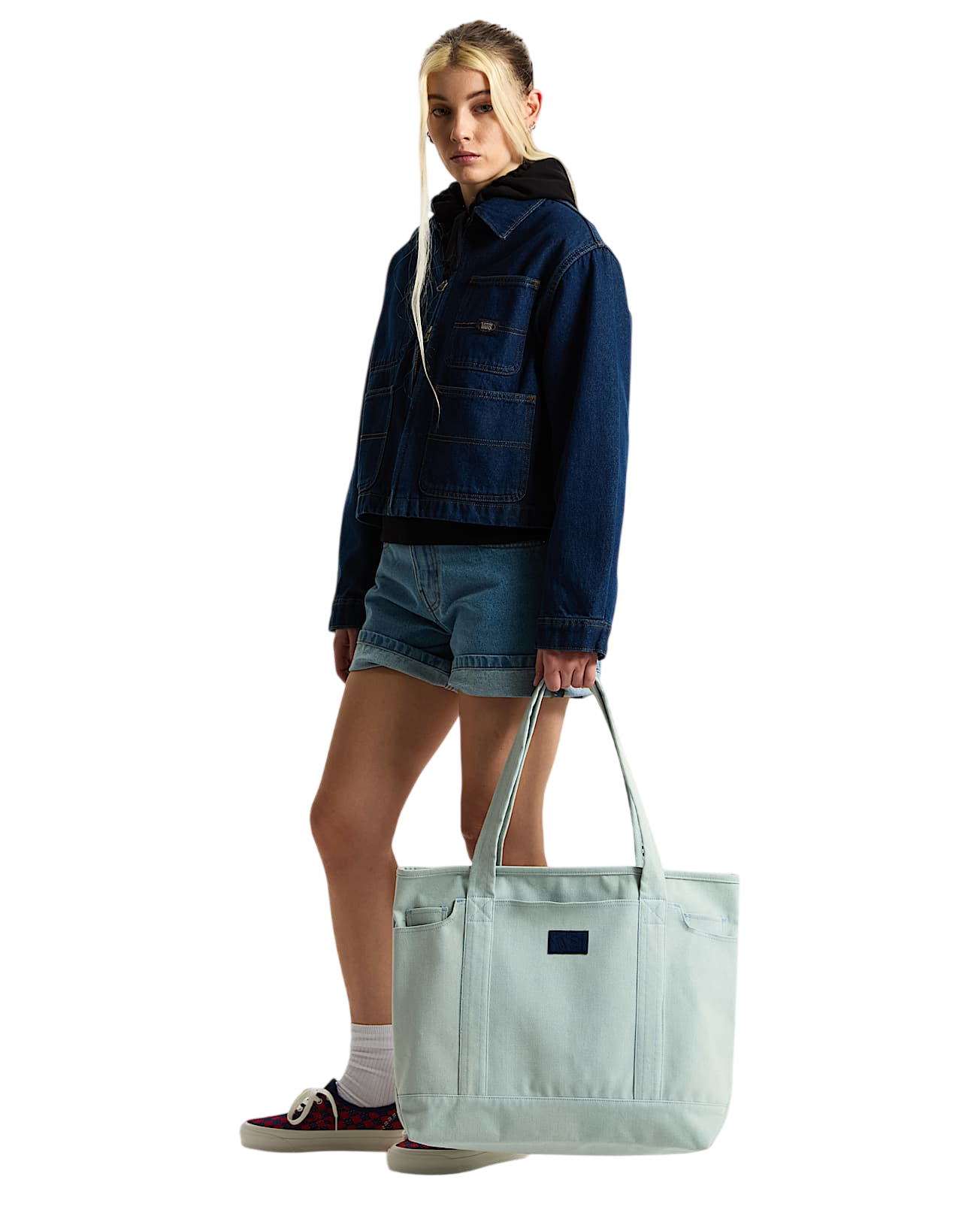LX Pergs Tote Bag - Blue Ice