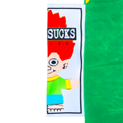 Kid Peeing Sac Fourre-tout à Linge en Toile - Vert