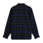 Lawson Mixed Plaid Flannel Shirt - Dress Blues