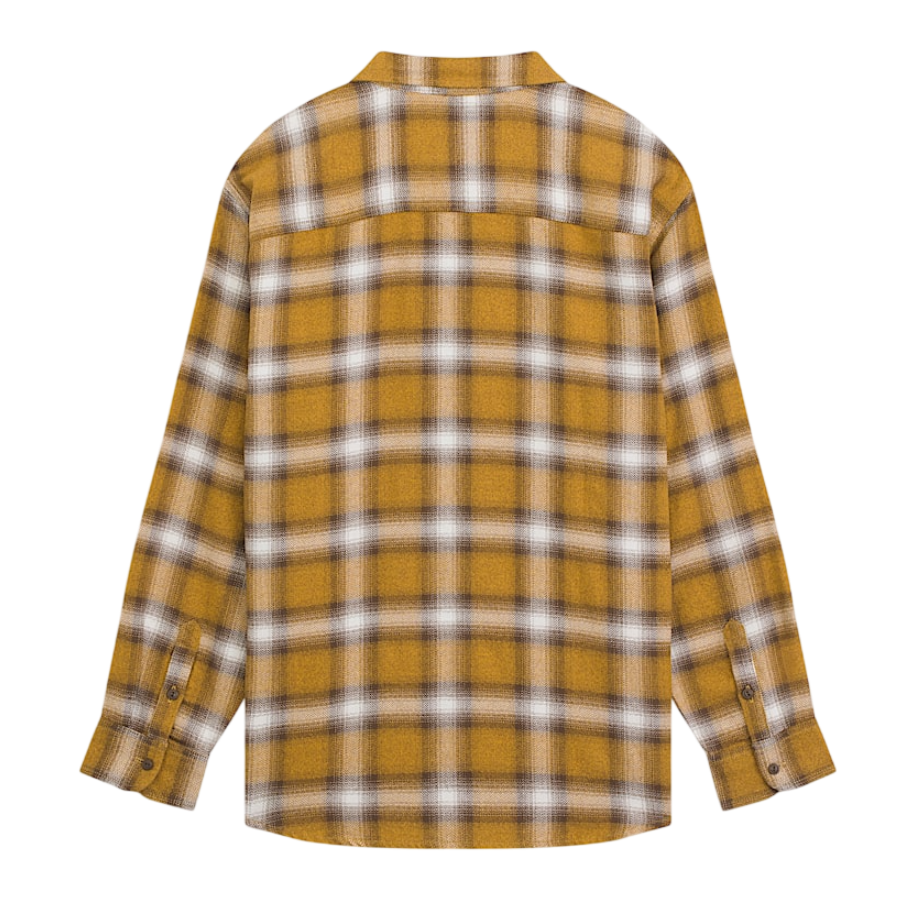 Lawson Plaid Flannel Shirt - Fuel Yellow