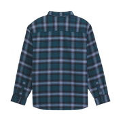 Chemise en Flanelle à Carreaux Lawson - Bleu Sarcelle Océan