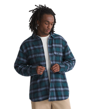 Chemise en Flanelle à Carreaux Lawson - Bleu Sarcelle Océan
