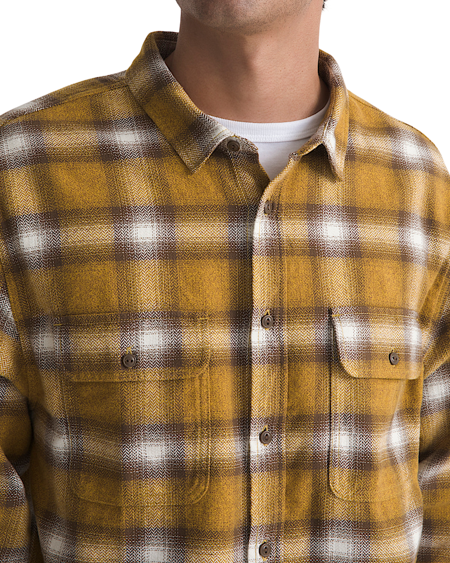 Lawson Plaid Flannel Shirt - Fuel Yellow