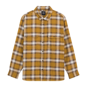Lawson Plaid Flannel Shirt - Fuel Yellow