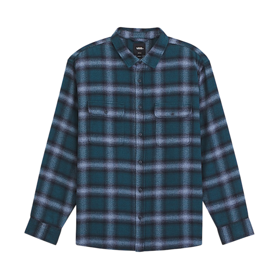 Chemise en Flanelle à Carreaux Lawson - Bleu Sarcelle Océan