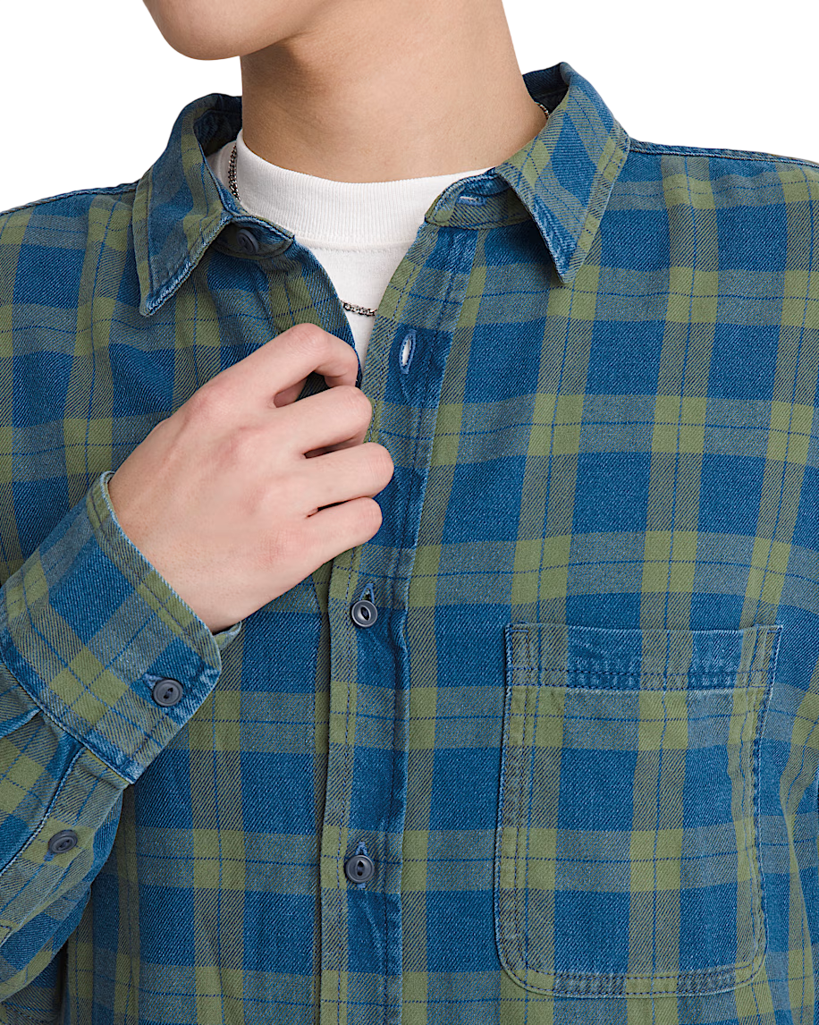 Lawson LS Shirt - Vintage Indigo Green Bal