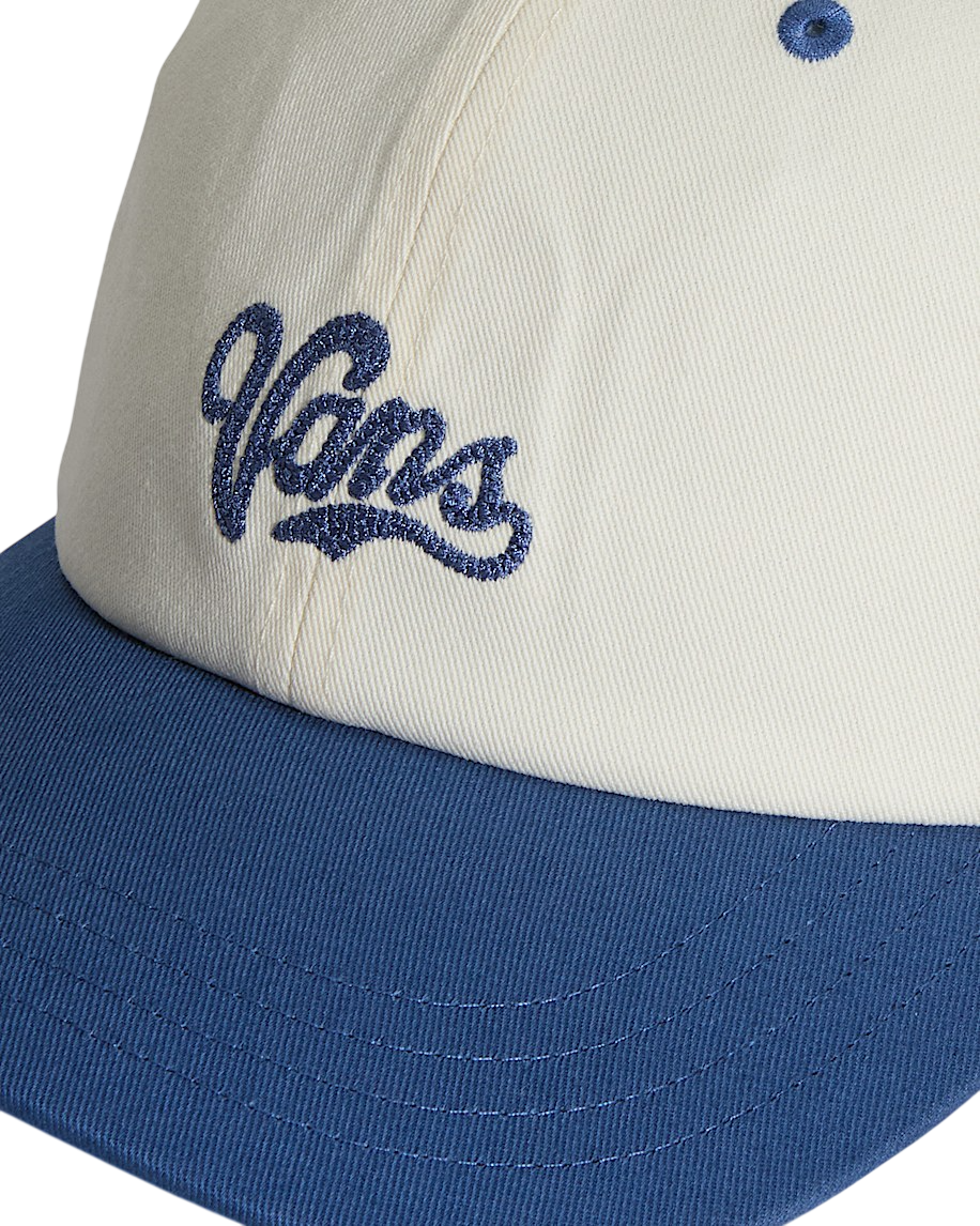 Lefty Script Curved Bill Jockey Cap - True Navy