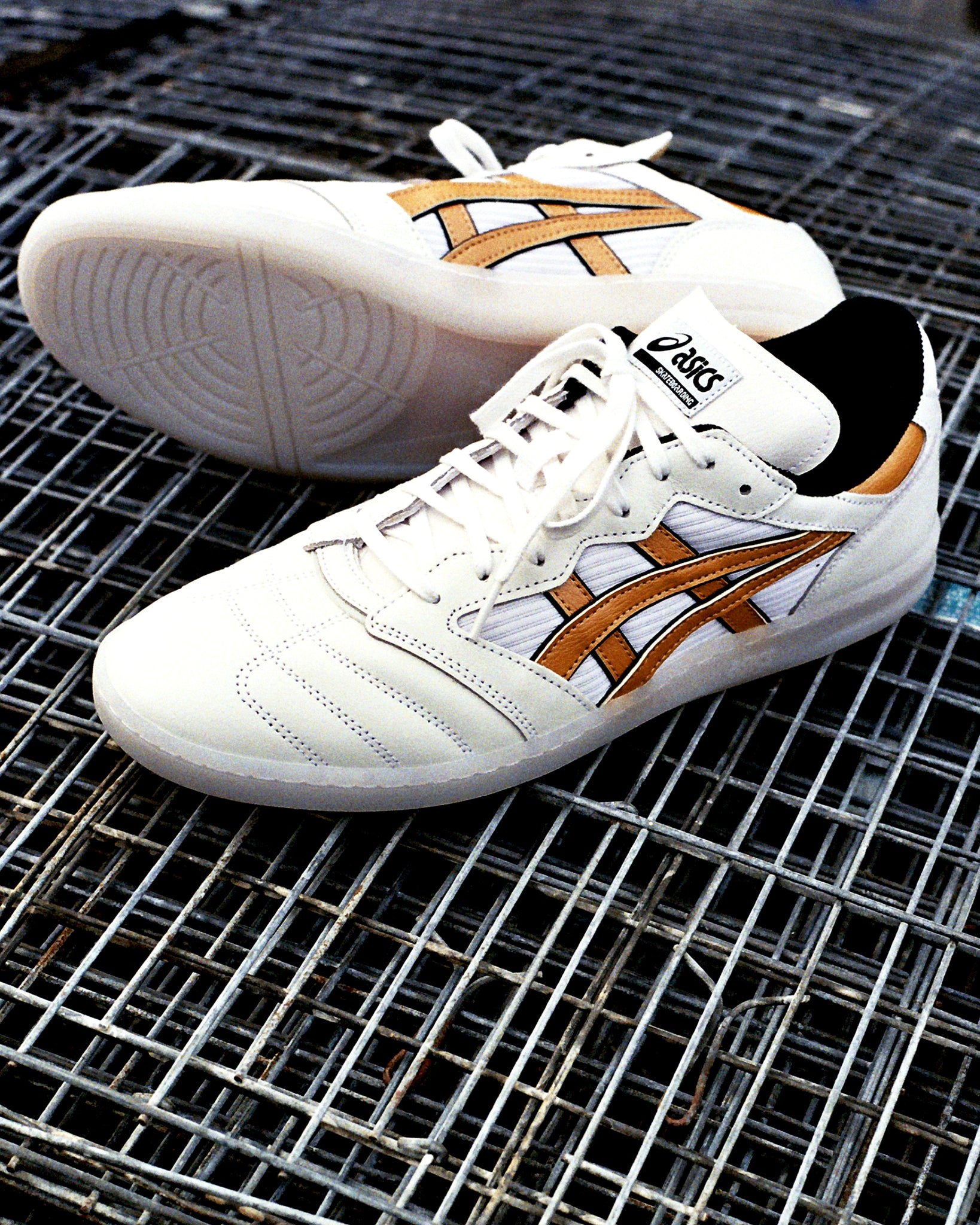 Asics Skateboarding Gino Iannucci Leggerezza FB - White/Pure Gold
