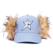 C-Star Chapeau en Fourrure - Denim Clair