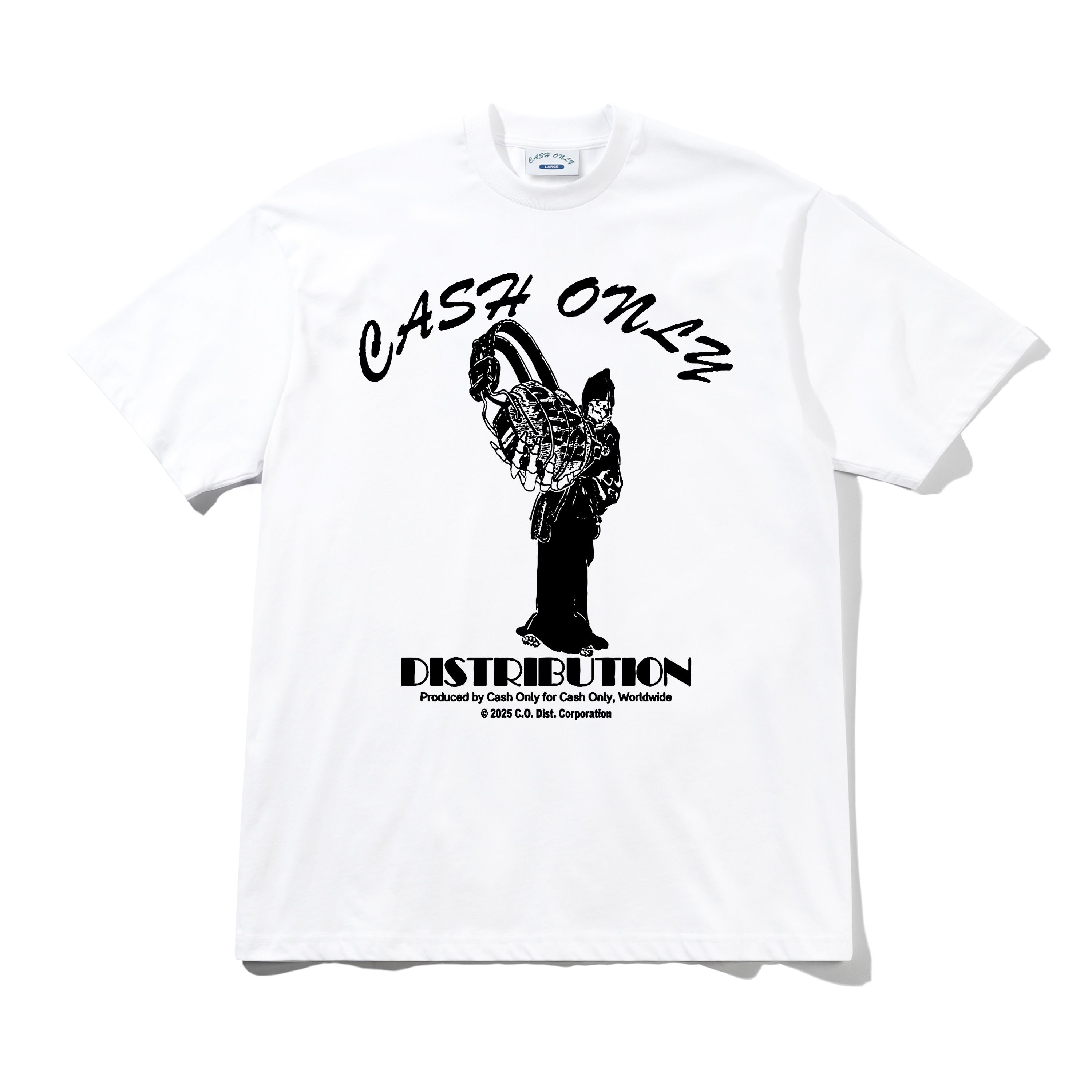 Listen Tee - White
