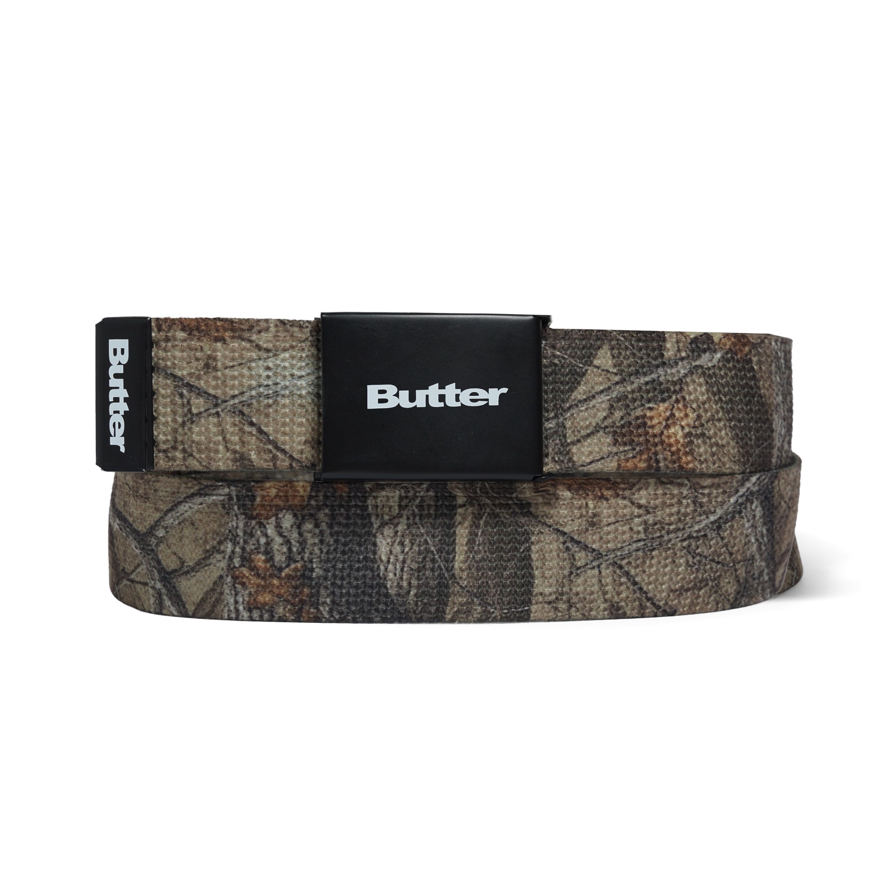 Logo Woven Belt - Forest Camo