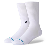 Icon Crew Socks 3 Pack - White