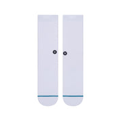 Icon Crew Socks - White