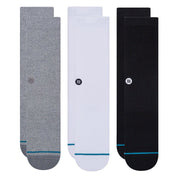 Icon Crew Socks 3 Pack - Multi