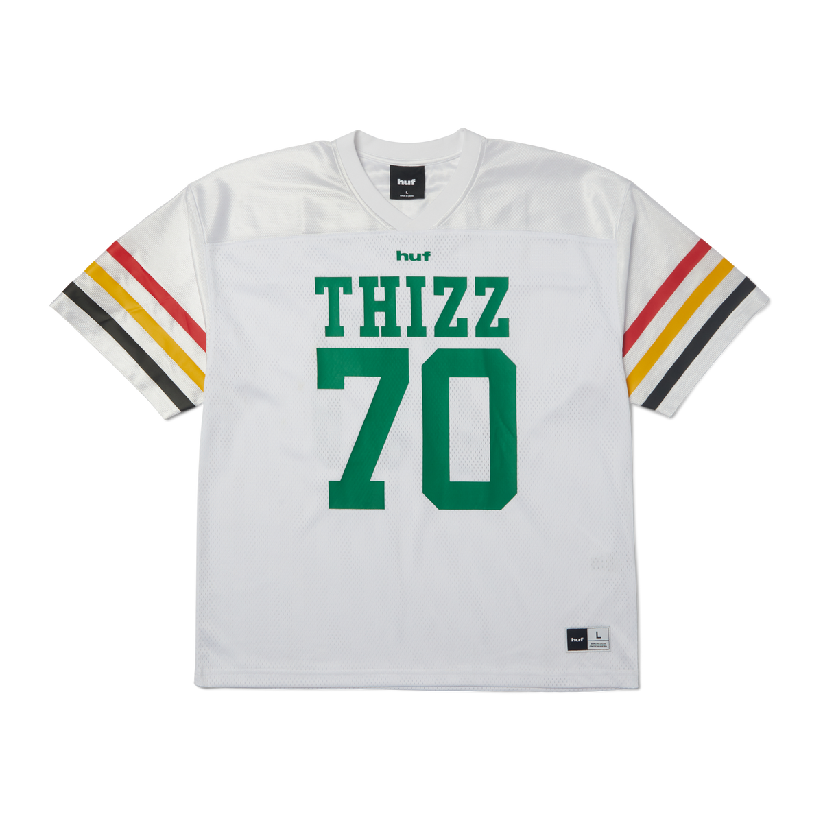HUF x Mac Dre Thizz Jersey - White