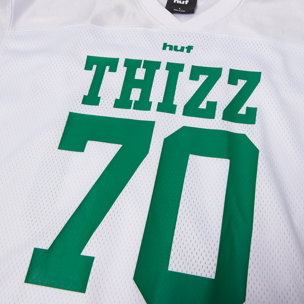 HUF x Mac Dre Thizz Jersey - White