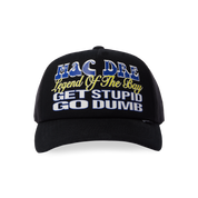 HUF x Mac Dre Trucker Hat - Black