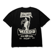 HUF x Three 6 Mafia Most Known Unknown T-Shirt - Washed Black