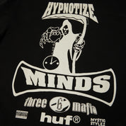 HUF x Three 6 Mafia Most Known Unknown T-Shirt - Washed Black