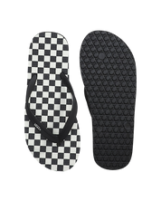 Makena Sandale Damier - Damier Noir/Blanc Marshmallow