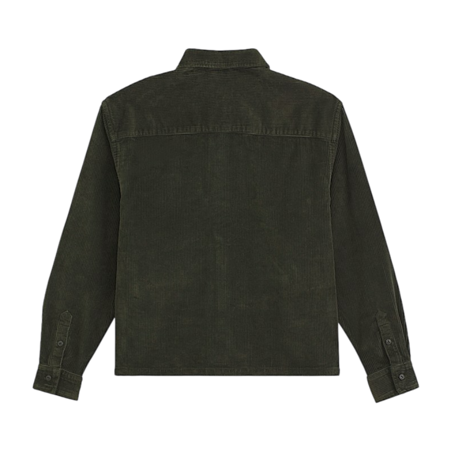 Martinez Cord Overshirt - Obsidian Fern Green