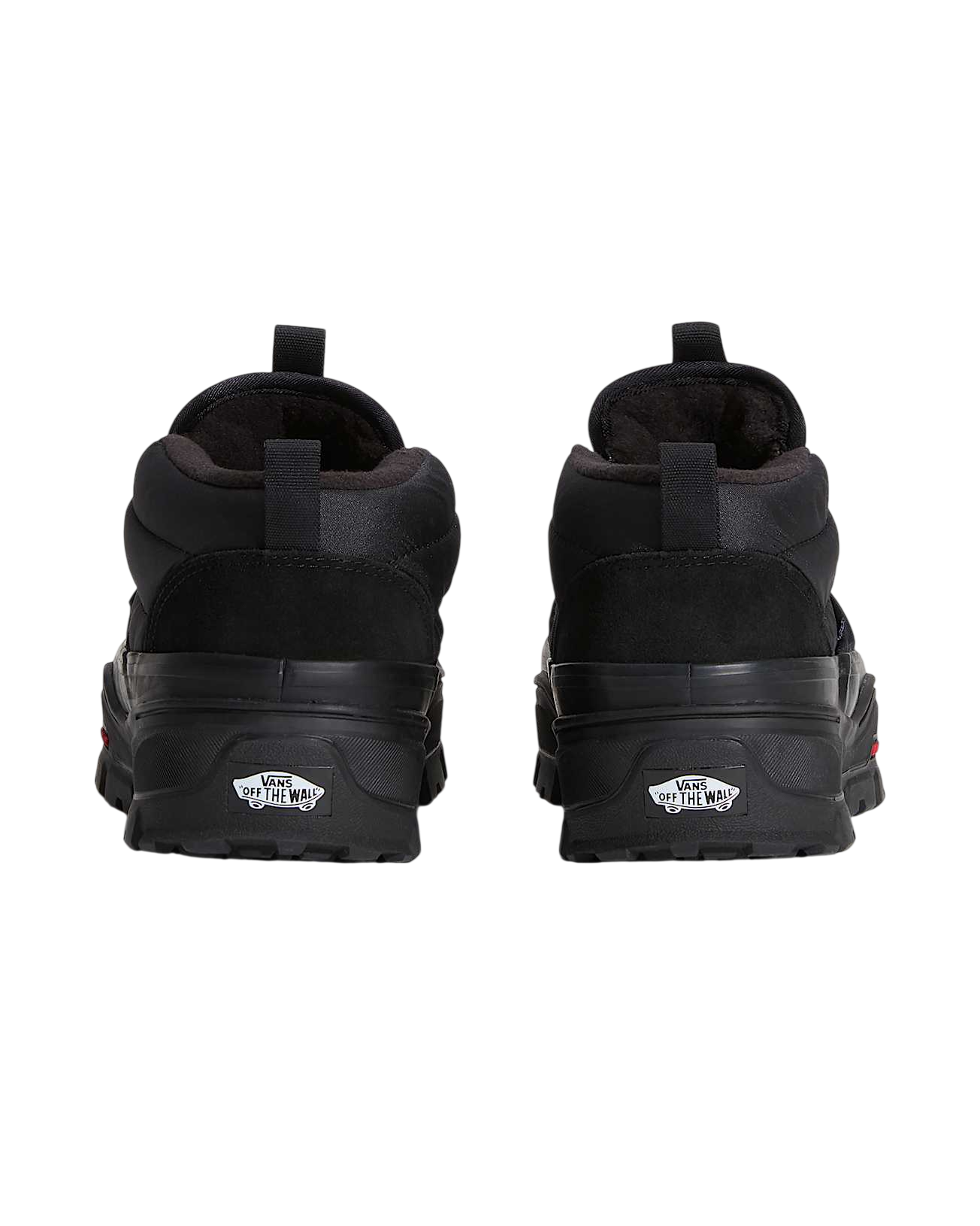 Mid-Slip Puff Boots - Black/Black