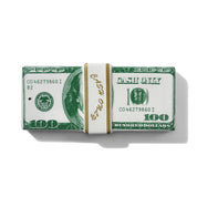 Money Stack Incense Holder - Green