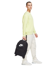 Nike Heritage Backpack (25L) - Black/Black/White