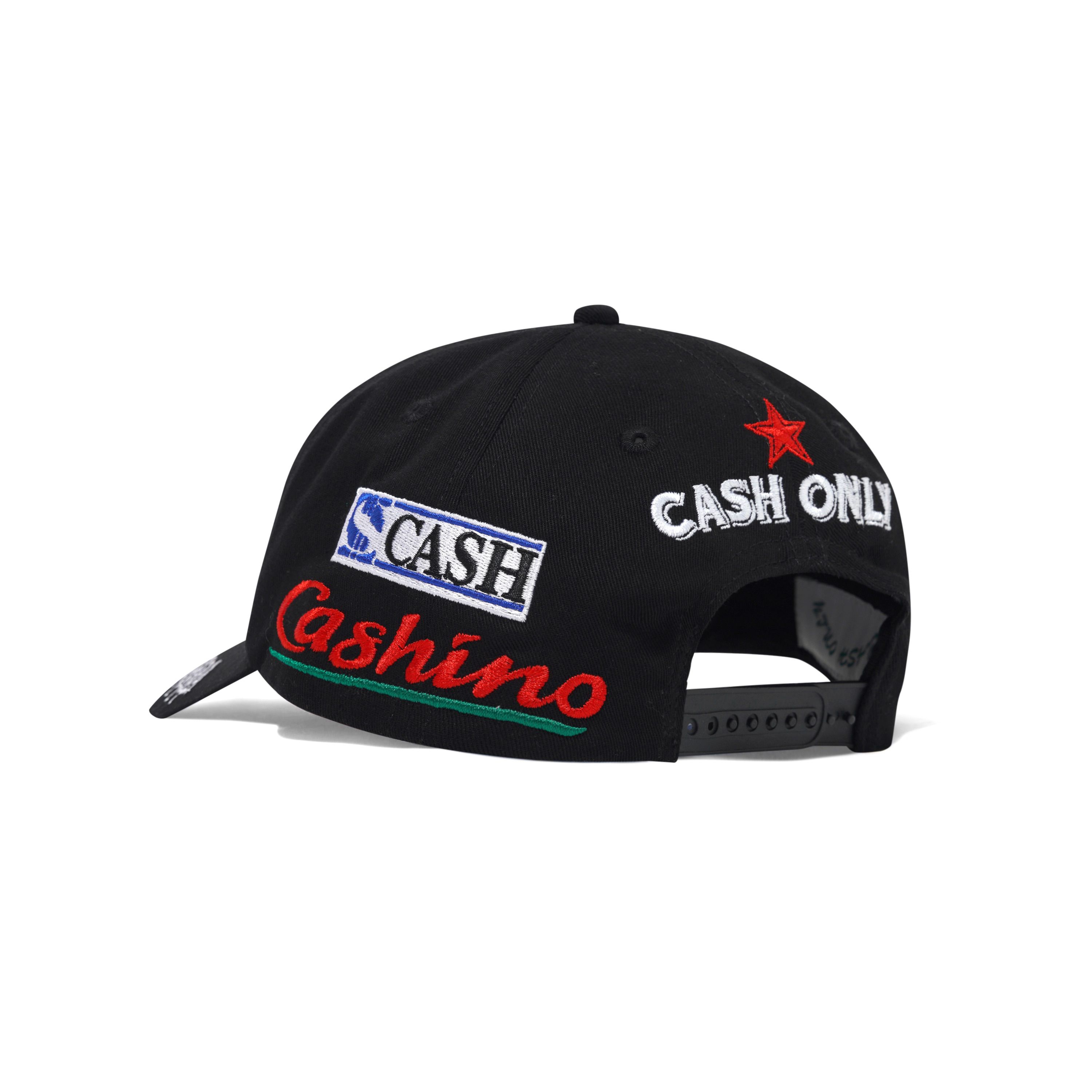 Nada 6 Panel Cap - Black