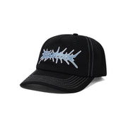 Nail 5 Panel Cap - Black