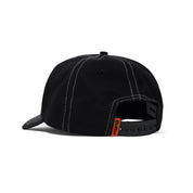 Nail 5 Panel Cap - Black