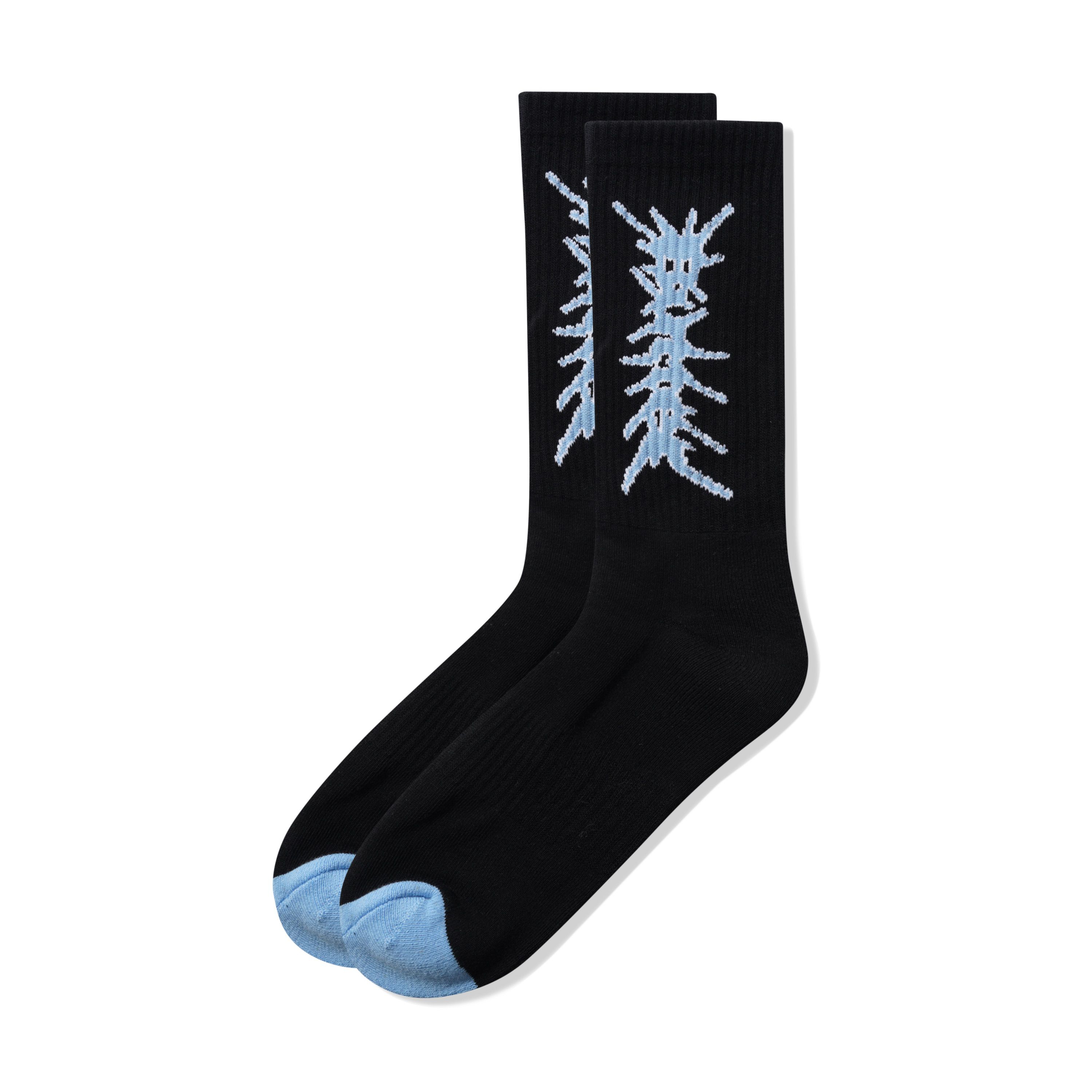 Nail Logo Socks - Black