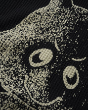 Newcomer Reversible Knit Sweater - Black