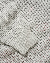 Newcomer Reversible Knit Sweater - Grey