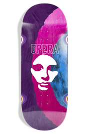 Triple Torn Big Mask Ex7 Deck - Blue/Purple/Pink