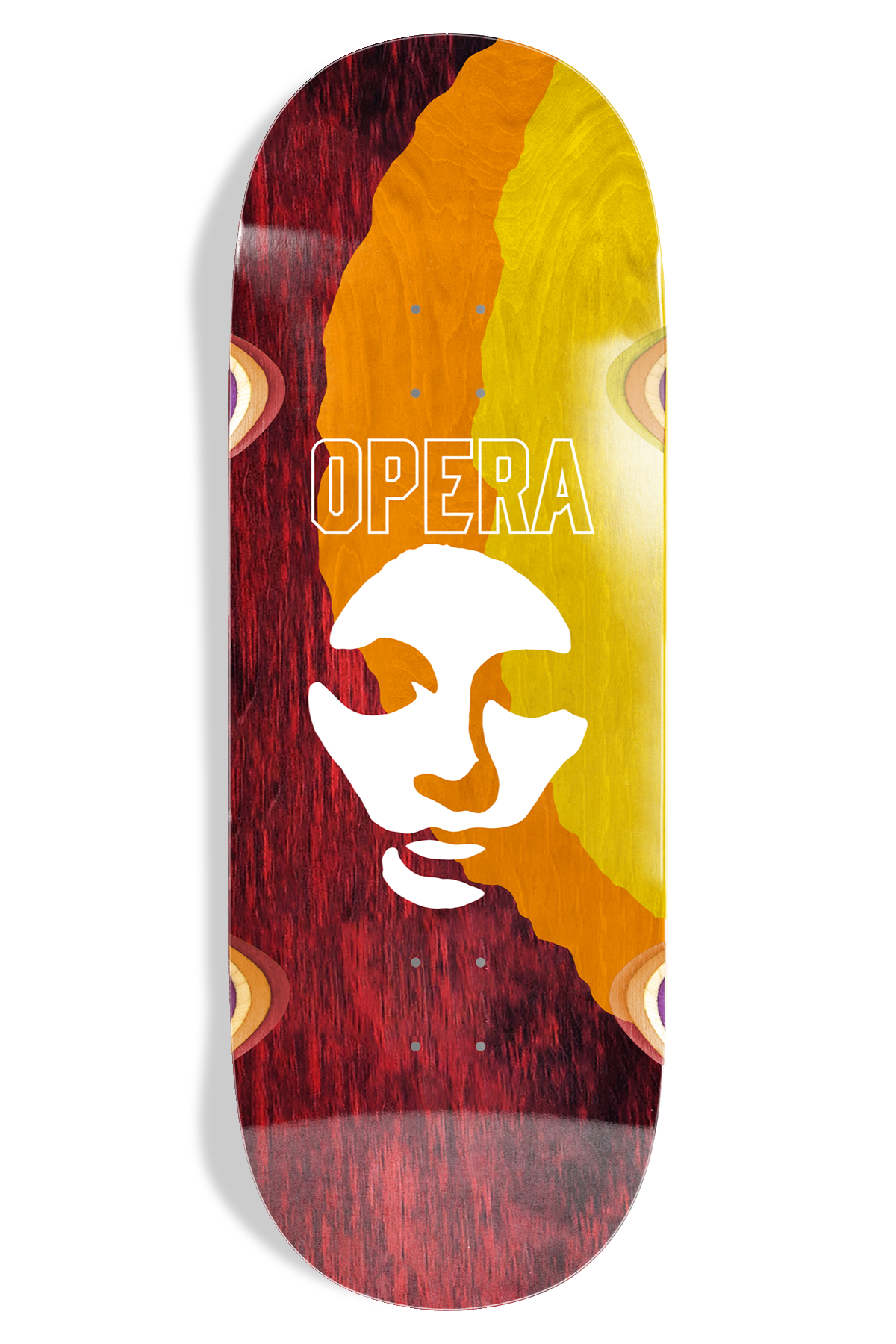 Planche Triple Torn Big Mask EX7 - Rouge/Orange/Jaune