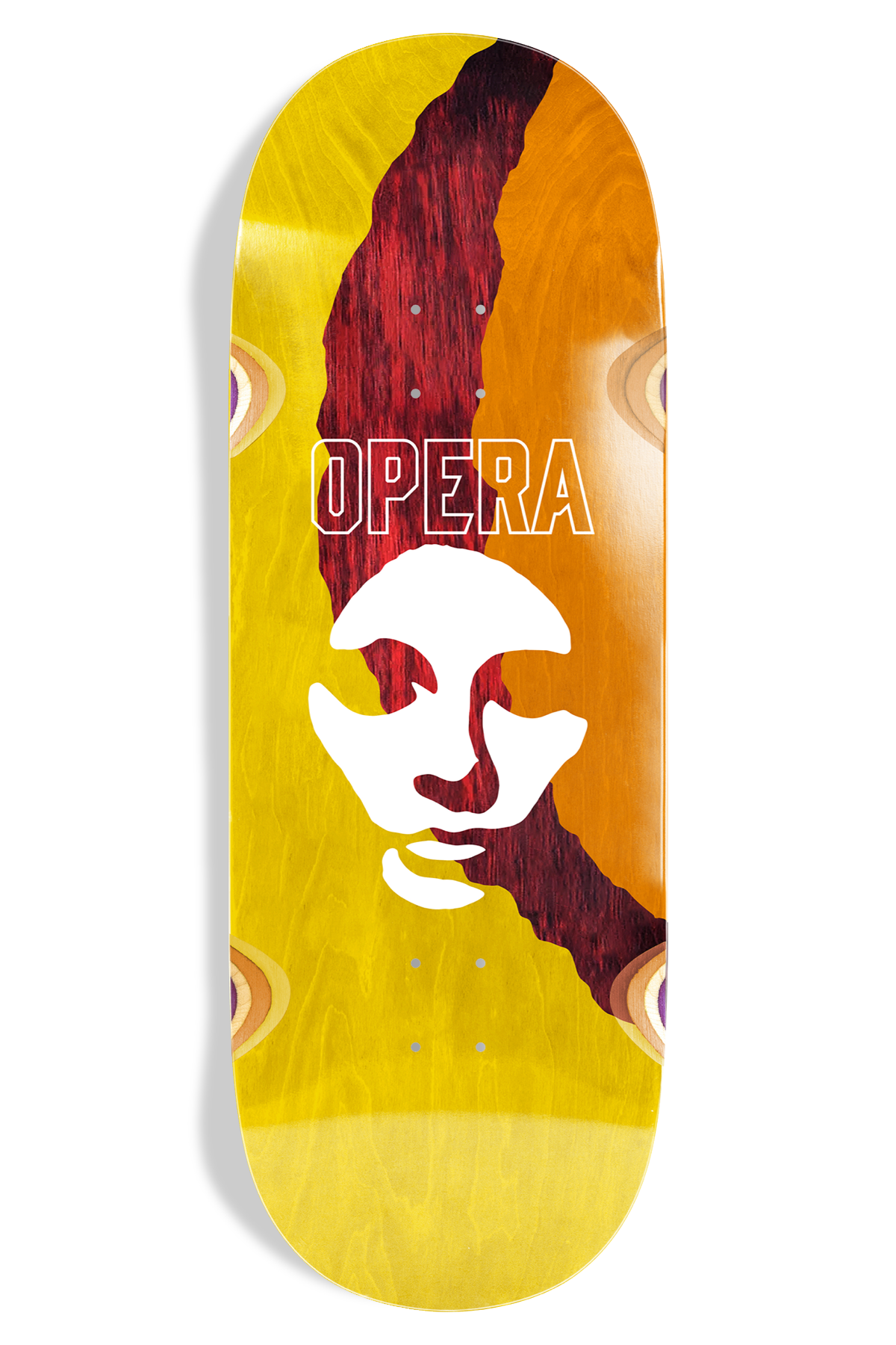 Planche Triple Torn Big Mask EX7 - Rouge/Orange/Jaune