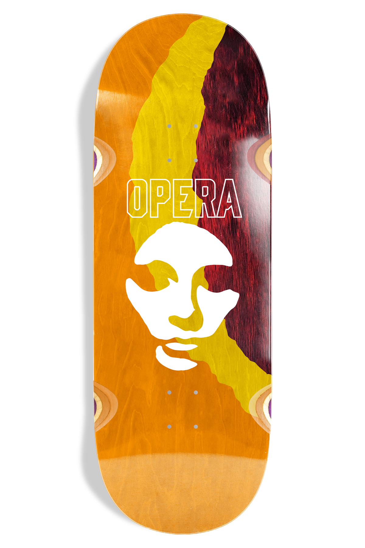 Planche Triple Torn Big Mask EX7 - Rouge/Orange/Jaune