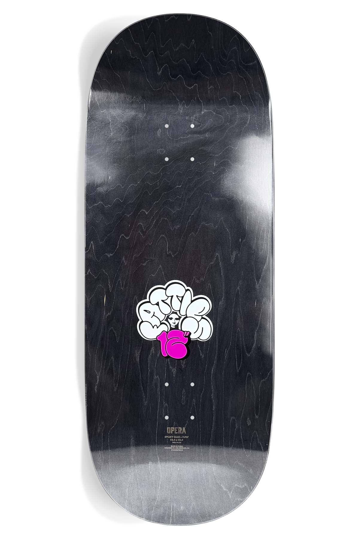 Fatties Torn Spike EX7 Deck - Brown/Yellow