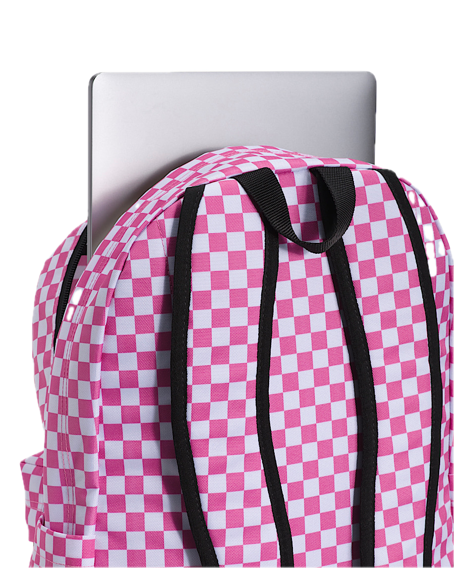 Old Skool Sac à Dos Damier - Rose Fizz