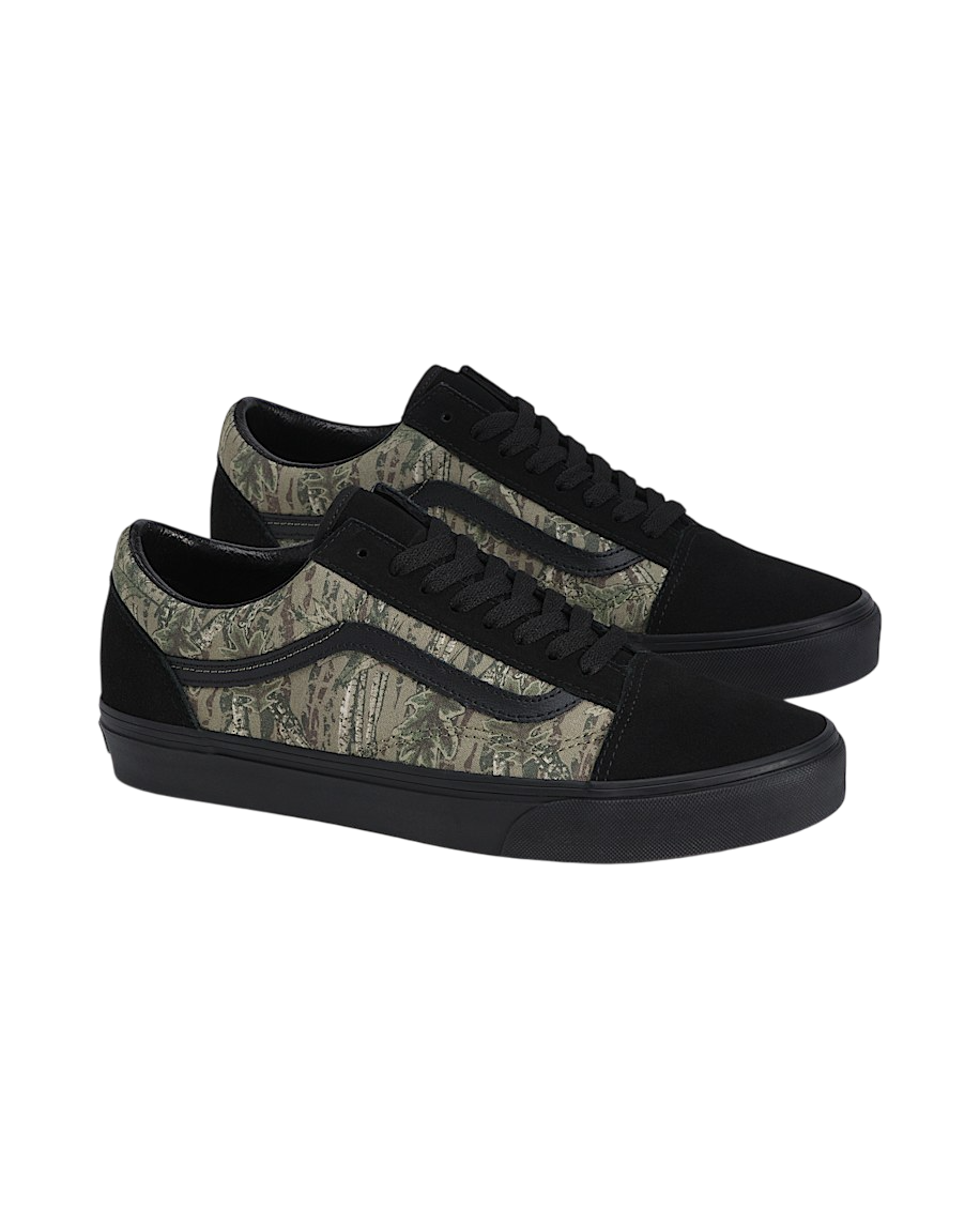 Old Skool - Camo Black