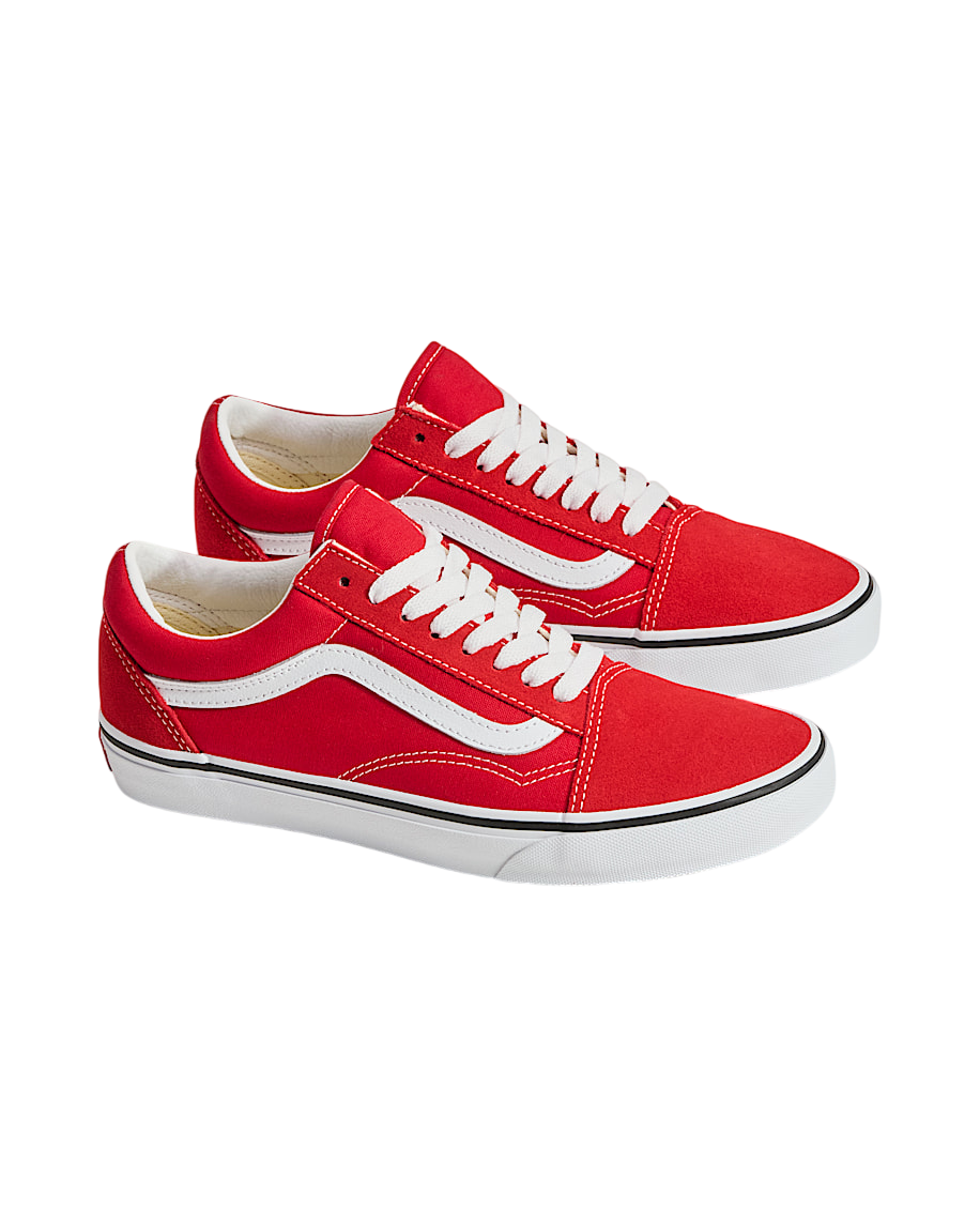 Old Skool - Racing Red/True White