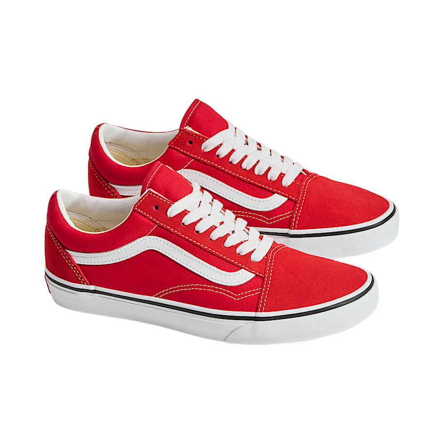 Old Skool - Racing Red/True White