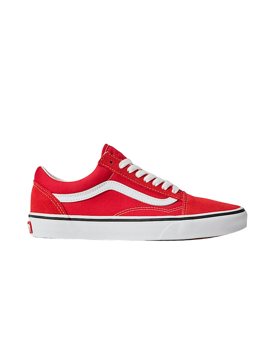 Old Skool - Racing Red/True White