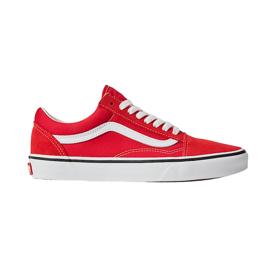 Old Skool - Racing Red/True White