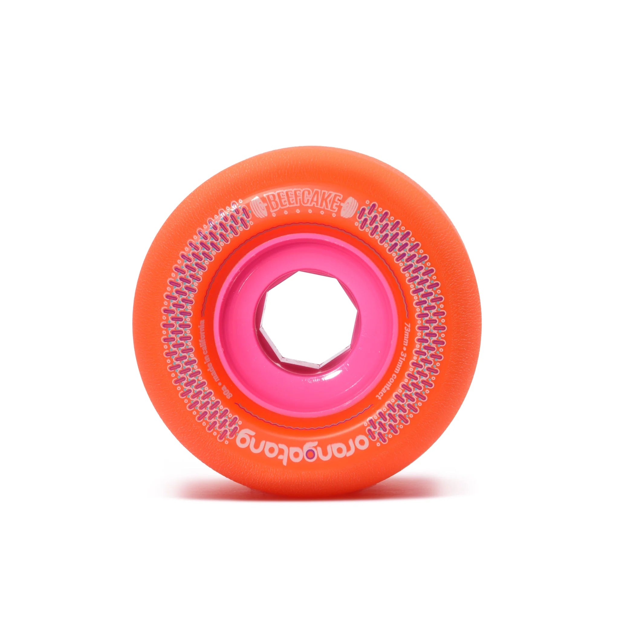 Beefcake Wheels 80A - Orange