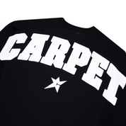 Carpet Pull Col Rond - Noir